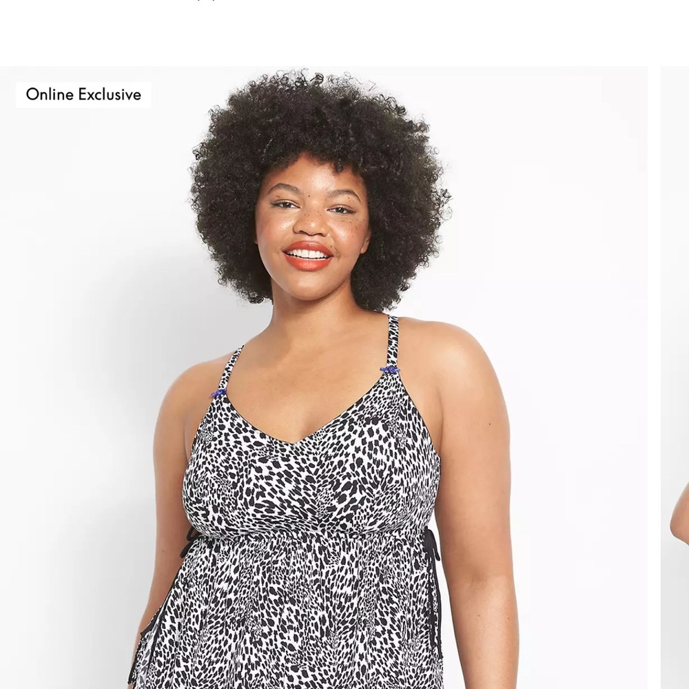 NWT Cacique Micro Tie Cami & Short Set